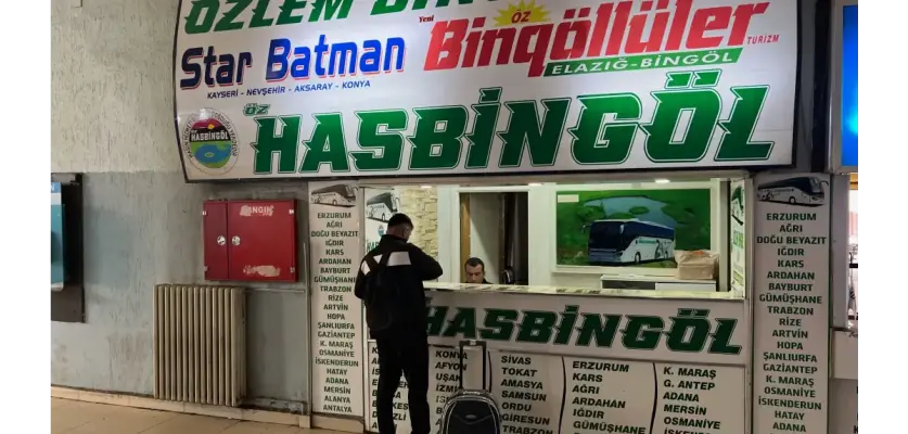 Elazığ Bingöl Şehirleri Arası Yolculuk