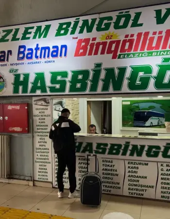 Elazığ Bingöl Şehirleri Arası Yolculuk